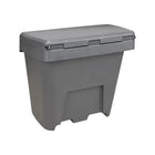 RMP - Maintenance Products Contenant pour sel et sable - Gris - 21" H x 27" l x 26" P - 4.24 pi³ -Les entrées pour fourches intégrées permettent de déplacer les bacs avec un transpalette sans les vider
