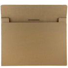 JAM Paper - Portefeuille Kraft avec Fermeture Élastique Grand - 11 x 15 x 3/8 - Brun Naturel Recyclé-Fabriqué à partir de carton kraft durable 100 % recyclé et doté d'une fermeture élastique sécurisée