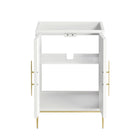 Modway - Awaken 24" Armoire à coiffeuse de salle de bain - Blanc-7