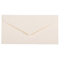 JAM Paper - Enveloppes d'invitation Monarch Strathmore - 3,875 po x 7,5 po - vélin blanc naturel - paquet de 50 (3197090I)-Vélin blanc naturel
