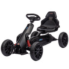 Aosom - Go kart pour enfants avec siège réglable pour 3-8 ans - noir-Ce kart peut avancer et reculer. Le frein à main le maintient en place lorsque c'est nécessaire 