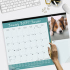 Blueline - 2027 Calendrier sous-main mensuel Le meilleur ami de l’homme - 22 po x 17 po - bilingue-Semaines numérotées