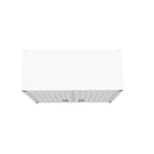 Manhattan Comfort - Ensemble de 2 armoires de garage modernes Fortress 30" - Blanc-Garantie limitée du fabricant de 30 jours
