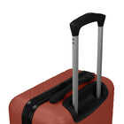 Reebok - Valise de cabine à coque rigide 21.50po de la collection Repetition - Rouge-Double roulettes pivotantes à 360 degrés pour un roulement fluide et silencieux (8 roues)