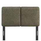 Modway - Lindee Tissu Boucle Tête de lit jumelée, Sage-7 Positions de montée