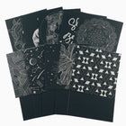 Art 101 - Kit combo ultime d'art à gratter - Ensemble de 41 pièces-Étui de transport coloré et pratique