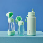 b.box - Bouteille 380ml Junior - Vert Menthe-Petite bouteille junior compacte, facile à utiliser et étanche.