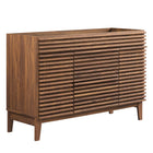 Modway - Render 48" Armoire de lavabo compatible avec un seul lavabo (non inclus) - Noyer-7