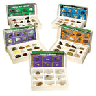 Ensemble complet de collection de roches, de minéraux et de fossiles de Educational Insights-Roches, fossiles et minéraux authentiques, sélectionnés à la main pour leur couleur, leur texture et leur beauté. Parfait pour étudier et s'amuser.