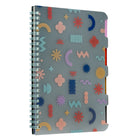 General Supply Goods + Co - Cahier de notes avec séparateurs - Paquet de 4-Comprend des pages lignées, pointillées, quadrillées et lignées pour une utilisation polyvalente