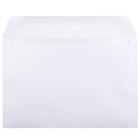 JAM Paper Enveloppes format livret à rabat droit gommé, 6 x 9 po, blanches, 1000 par paquet-Taille : 6 x 9 po