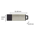 Centon – Clé USB 2.0 Datastick Pro, 16 Go, argent-USB 2.0