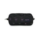 JanSport - Grande Pochette Pour Accessoires, Bad Bows-La pochette à accessoires à deux compartiments est parfaite pour transporter des stylos et des crayons d'un côté et des cordons d'alimentation de l'autre