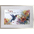 Mill Brook Studio - Cartes de souhaits Fête avec enveloppes – 5-3/8 po x 7-3/4 po – Colibri – paquet de 18-Cartes de souhaits qualité boutique