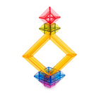 Miniland - MLE32174 Pyramides empilables translucides-Apprentissage des STIM