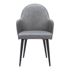Zuo - Silloth Chaise de salle à manger - Gris-Confort moelleux et rembourrage durable