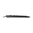 Cherry - Stream Clavier filaire USB SX Ciseaux Mécanisme QWERTY Whisper Noir-Qualité maximale : Lettrage de clé durable, notre propre mécanisme à ciseaux SX, écolabel « Blauer Engel »