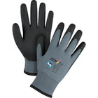 Zenith Safety - Gants Zx-30° De Première Qualité À Paume Enduite De Mousse De Pvc Et Doublés D'Acrylique, 2T-Grand, paquet de 12-Revêtement PVC