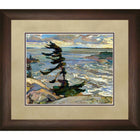 Stormy Weather par Frederick Varley - Impression encadree - 34" x 30"-Impression d'art de haute qualité avec passe-partout et encadrement professionnel