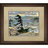 Stormy Weather par Frederick Varley - Impression encadree - 34" x 30"-Impression d'art de haute qualité avec passe-partout et encadrement professionnel