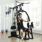 Soozier - Appareil de gym à domicile-Cadre en acier épaissi assurant durabilité et soutien robuste