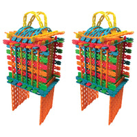 Roylco - Ensemble de construction de bâtons de structure - 2 paquets de 400-Souple et robuste