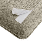Modway - Anela Fixé au mur Chenille recouverte Tête de lit jumelée, Noyer d’avoine-7