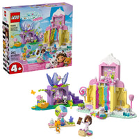 LEGO - Gabby's Dollhouse La montagne des friandises et le jardin de Fée Minette-Jouet d’imitation avec les personnages de Gabby et la maison magique - La montagne des friandises et le jardin de Fée Minette est un jeu imaginatif pour les enfants, un cadeau amusant sur le film pour les filles et les garçons de 4 ans et plus