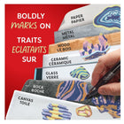 Sharpie - Marqueurs créatifs - Tons terreux - marqueurs acryliques à base d’eau - pointe ronde - couleurs assorties - paquet de 12-Il n’est pas non plus nécessaire de le secouer! Il suffit d’enlever le bouchon et de laisser libre cours à votre créativité! Pour de meilleurs résultats, rangez les marqueurs à l’horizontale