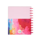 The Happy Planner - Planificateur daté grand format 2026–2027 à reliure à disques - 11-1/2 po x 10-1/4 po - Expression abstraite-Dimensions : 11-1/2" x 10-1/4"