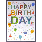 Mill Brook - Cartes De Souhaits Fête Générale Studio 5-3/8 po x 7-3/4 po / Enveloppes - paquet de 18 - Confettis-Cartes de souhaits qualité boutique