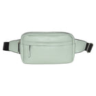 Nicci - Sac banane avec sangle Web - Vert-Compartiment principal à fermeture éclair