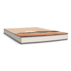 Orange Circle Studio - Carnet Déstructuré Moyen Soleil à l’Horizon - 6,5 po l x 8,625 po H - Couleurs Assorties-Présente des œuvres originales en couleur