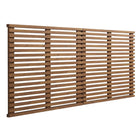 Modway - Render Fixation murale Tête de lit King, Noyer-Tête de lit King du milieu du siècle