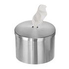 Gritt Commercial - Distributeur de lingettes mural - Acier inoxydable-Seau en plastique de 10 po x 10 po pour lingettes inclus