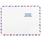 JAM Paper Enveloppes Tyvek, 10 x 13 po, extrémité ouverte, poste aérienne blanc, 500/paquet-Enveloppes de poste aérienne Tyvek