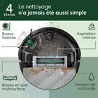 iRobot - Aspirateur robot Roomba 105-Nettoyage entièrement personnalisé. Programmez et ciblez des pièces en fonction de votre routine quotidienne et ajustez le nombre de passages de nettoyage et les niveaux de puissance d’aspiration