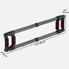 Soozier - Extenseur De Poitrine Avec Résistance Réglable De 22 À 110 Lb Pour Hommes Et Femmes-Quatre ressorts assurent une résistance uniforme, améliorant l'efficacité musculaire  