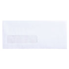 SupremeX Enveloppes E.Z. Open avec fenêtre – no 10 – 24 lb − 4 1/8 po x 9 1/2 po − Blanc − paquet de 500-Enveloppes E.Z. Open no 10 avec fênetres