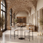 Zuo - Derry Counter Table - Noir-Dimensions: 23,6 po L x 23,6 po L x 35,4 po H