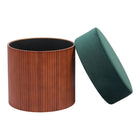 Zuo - Boto Pouf de rangement - Vert-6
