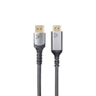 BlueDiamond - Câble Pro Display Port 1.4 vers HDMI 2.1 UHD 8K - 15 pieds - Gris-Prêt pour l'avenir : Idéal pour les appareils DisplayPort se connectant aux écrans HDMI 8K de prochaine génération