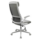 COUGAR - Stryder Chaise de bureau ergonomique avec support lombaire et accoudoirs relevables - blanc-Siège en mousse à densité multiple: Une base en bois massif est recouverte de mousse à densité multiple — ferme là où le soutien structurel est nécessaire et douce là où le confort prime