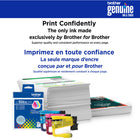 Brother - LC506XLYS Cartouche d’encre jaune authentique à haut rendement-Ces cartouches d’encre sont conçues pour fonctionner à l’unisson avec votre imprimante Brother