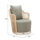 Zuo - Lanai Chaise pivotante - Multicolore-6