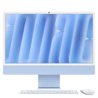 Apple - iMac 24 po - Puce M4 - GPU 10 cœurs - 256 Go SSD - Mémoire unifiée 16 Go - Bleu - Français-S’harmonise à votre espace: Avec sa finesse prodigieuse et ses sept couleurs pimpantes, cet ordinateur de bureau tout-en-un donne du style à n’importe quel espace.