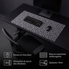 ONEofZERO Grand sous main premium - Labyrinth Lunar-Garantie limitée de 30 jours du fabricant.