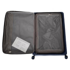 Tucci Italy - Davanti 26 po bagages enregistrés rigides durables - Gris bleuâtre-Dimensions intérieures : 26 » L x 18 » L x 13 » H, Dimensions extérieures : 27,8 » L x 18,7 » L x 13 » H, Poids : 9 lb