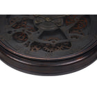 Monarch Specialties - Horloge - 30 po Rond - Mécanisme D'Engrenage - Surdimensionné Grand - Horloge Murale - Noir - Transitionnel-Aucun assemblage n'est nécessaire, il suffit d'insérer 3 piles AA (non incluses), de suspendre et d'apprécier cet accent décoratif sans effort