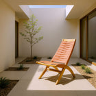 Zuo - Rova Chaise Lounge - Terre cuite-Dimensions: 33,9 po L x 22,2 po L x 35,0 po H